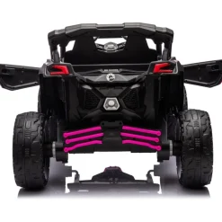 24V Can Am Maverick 1-Seater UTV Ride On - Pink