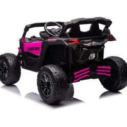 24V Can Am Maverick 1-Seater UTV Ride On - Pink