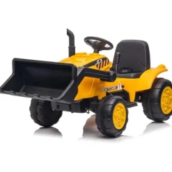 12V Freddo Excavator 1 Seater Ride on for Kids - Yellow