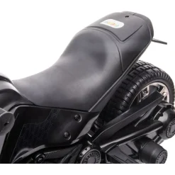 24V Freddo Spider 3-Wheel Motorcycle 2-Seater Ride On - Black