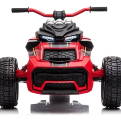 24V Freddo Spider 3-Wheel Motorcycle 2-Seater Ride On - Red