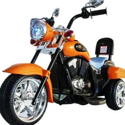 6V Freddo Toys Chopper Style Ride On Trike - Orange