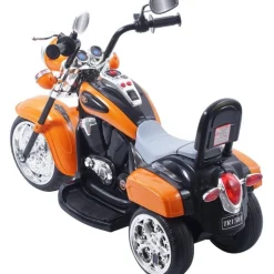 6V Freddo Toys Chopper Style Ride On Trike - Orange