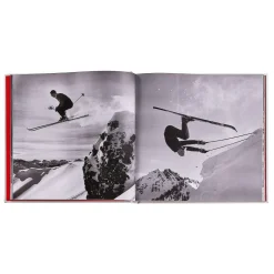 Vintage Skiing Book Leather Edition