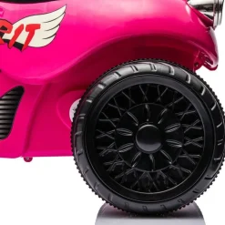 12V Kids Cruiser 1-Seater Motorcycle - Pink