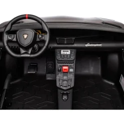 24V Lamborghini Aventador 2 Seater Ride on Car for Kids - Grey