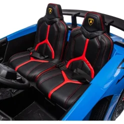 24V Lamborghini Aventador 2 Seater Ride on Car - Blue