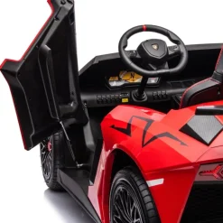 24V Lamborghini Aventador 2 Seater Ride on Car for Kids - Red