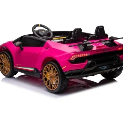 24V Lamborghini Huracan 2-Seater Electric Ride On - Pink