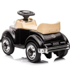 6V Mercedes Benz 300S 1-Seater Mini Ride On Car - Black