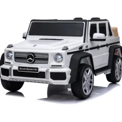 12V Mercedes Maybach G650 Landaulet 1-Seater Ride-On Car - White