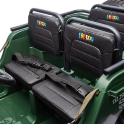 24V Military Jeep 3-Seater Electric Ride On
