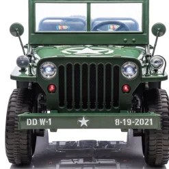 24V Military Jeep 3-Seater Electric Ride On