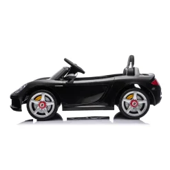 12V Porsche Carrera GT 1 Seater Ride On Car - Black