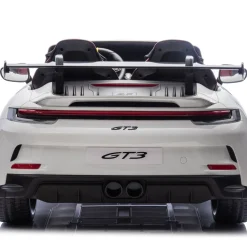 24V Porsche 911 GT3 2-Seater Kids Ride-On Car with Remote Control - White