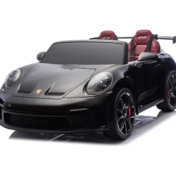 24V Porsche 911 GT3 2-Seater Kids Ride-On Car with Remote Control - Black