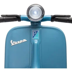 12V Vespa Electric Ride-On Scooter - Blue