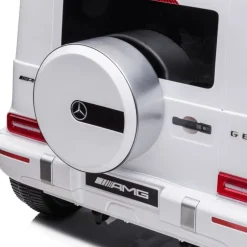 24V 4x4 Mercedes Benz G63 AMG 2 Seater Ride On Car - White