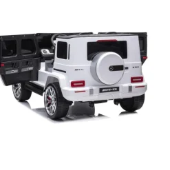 24V 4x4 Mercedes Benz G63 AMG 2 Seater Ride On Car - White