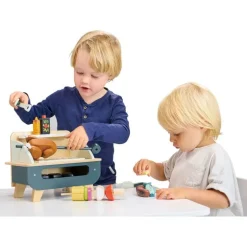 Wooden Barbeque Play Set