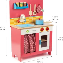Wooden Cherry Pie Kitchen Play Set