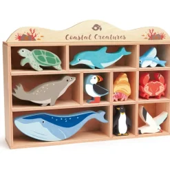 Wooden Coastal Creatures