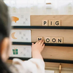Wooden Compelling Spelling Activity Box