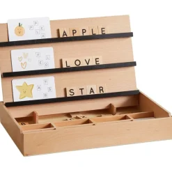 Wooden Compelling Spelling Activity Box