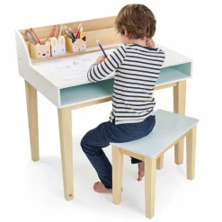 Wooden Desk and Chair