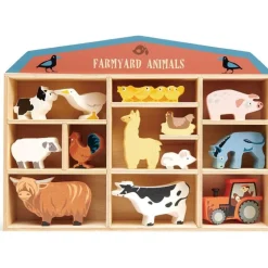 Wooden Farmyard Animals