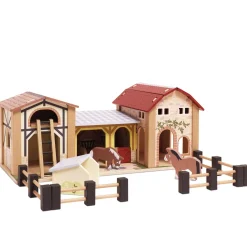 Wooden Farmyard Stables
