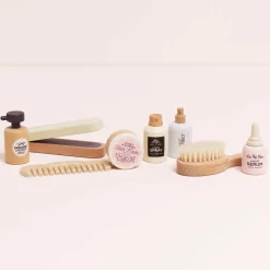 Wooden Hair Straighteners & Accessory Pretend Play Set