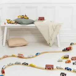 Wooden Set of 7 Emergency Vehicles