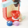Wooden Toy Coffee Machine & Pods