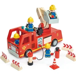 Wooden Toy Fire Engine Truck