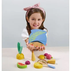 Wooden Tropical Fruit Chopping Board