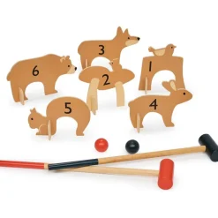 Woodland Animals Indoor Croquet Set