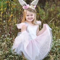 Woodland Bunny Dress & Headpiece - Size 5-6 Years