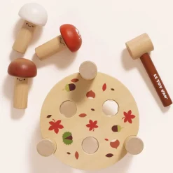 Woodland Mushroom Hammer Game - 5 Pieces
