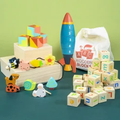 Wood Learning Toys Bundle
