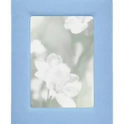 5" x 7" Leather Studio Frame - Light Blue