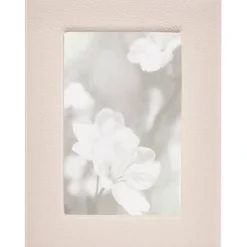 4" x 6" Leather Studio Frame - Light Pink