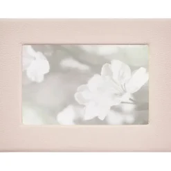 4" x 6" Leather Studio Frame - Light Pink