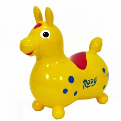 Yellow Rody Horse Inflatable Bouncer Ride-on
