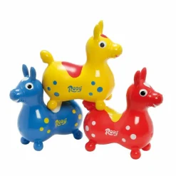 Yellow Rody Horse Inflatable Bouncer Ride-on